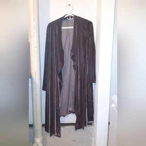 Suzanne Betro Brown Velvet Jacket